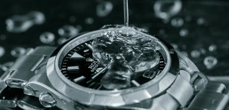 Rolex in water