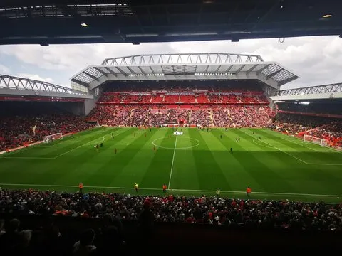 Anfield voetbalstadion Liverpool