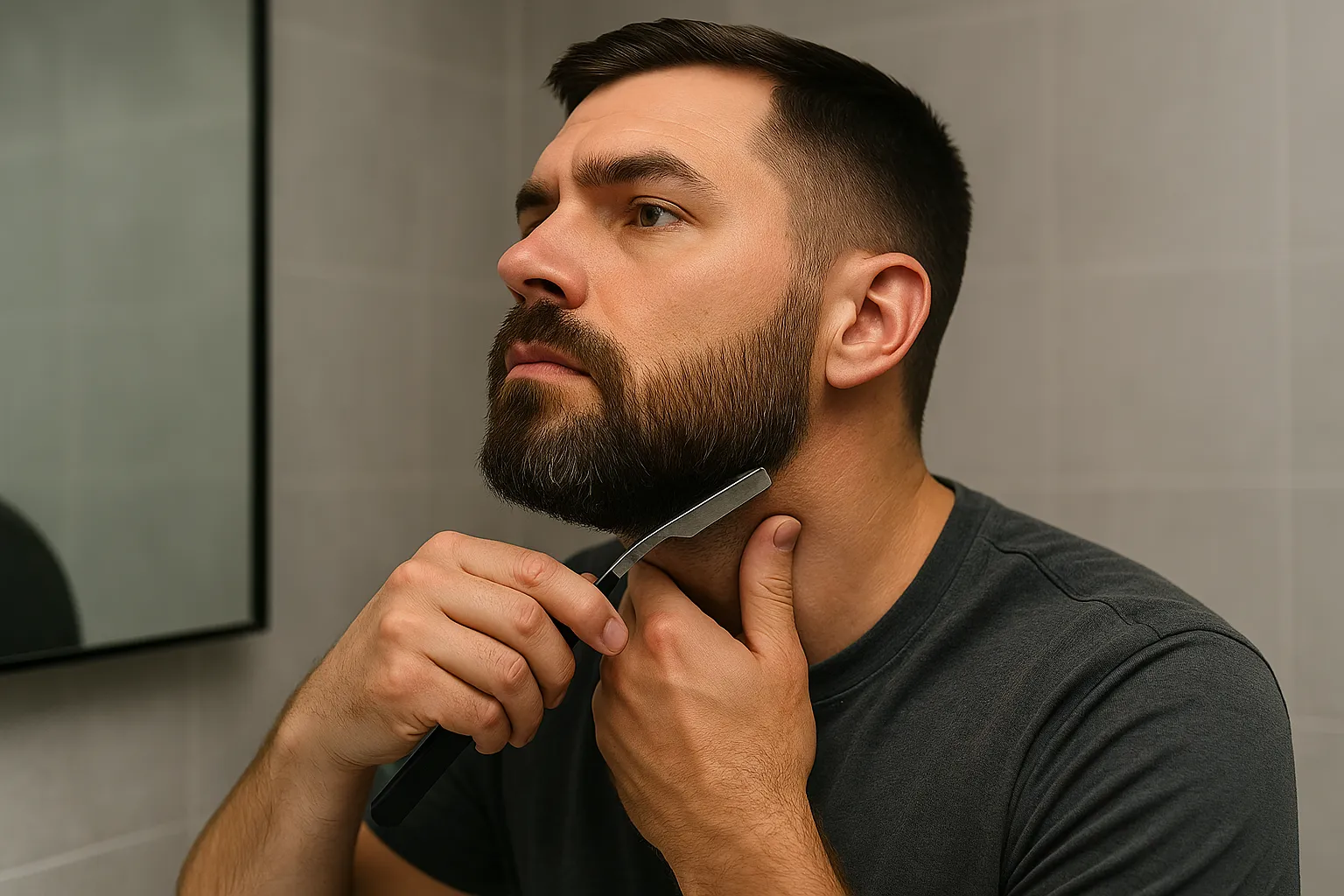 Baard aflijnen