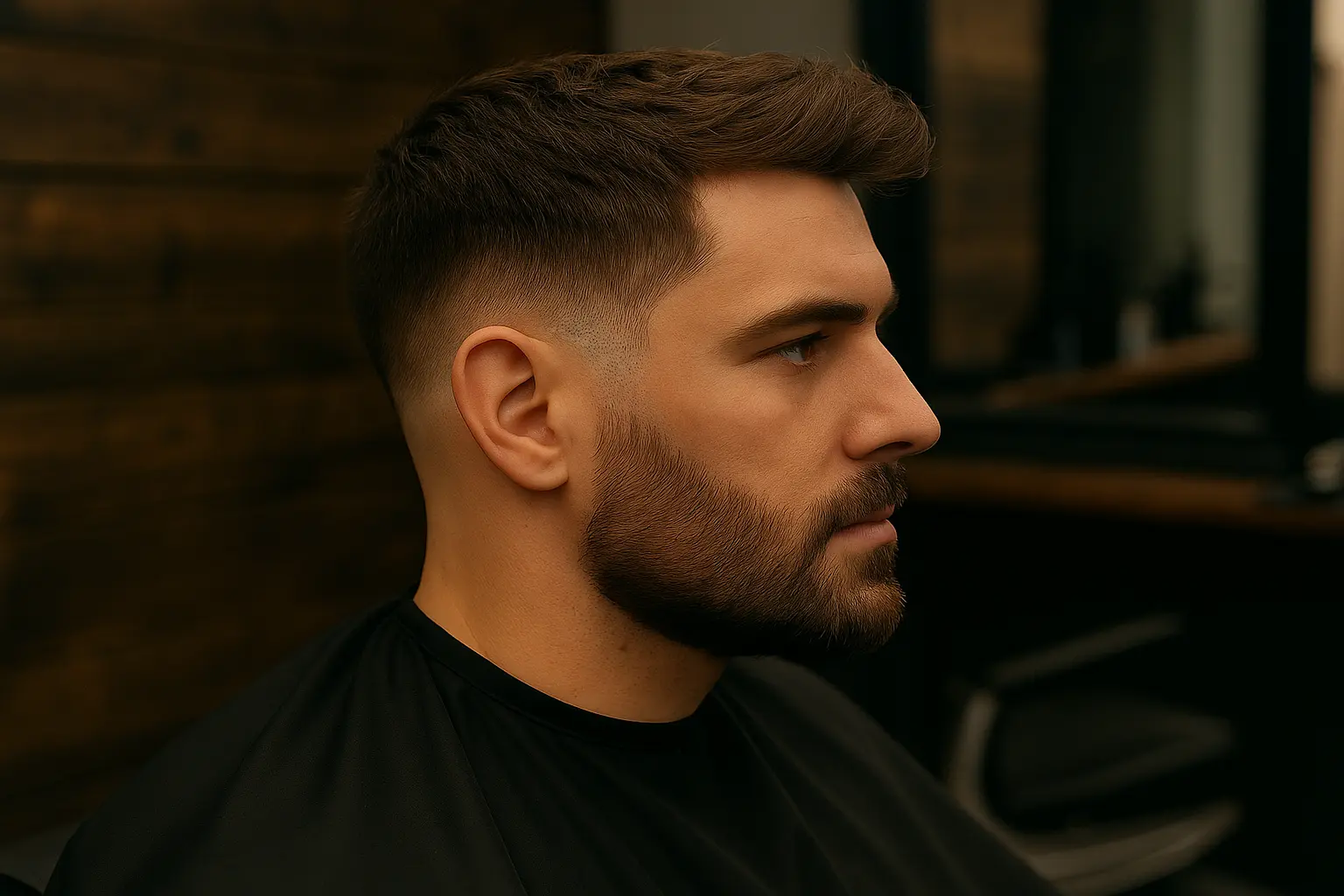 Temple fade