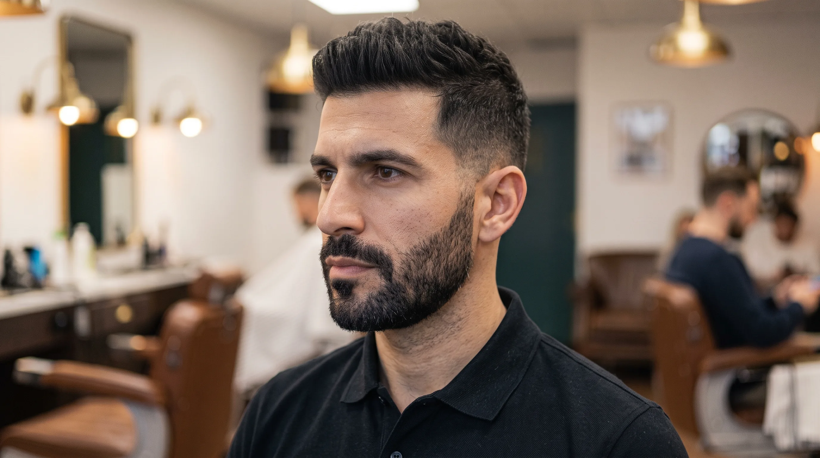 Man met corporate baard