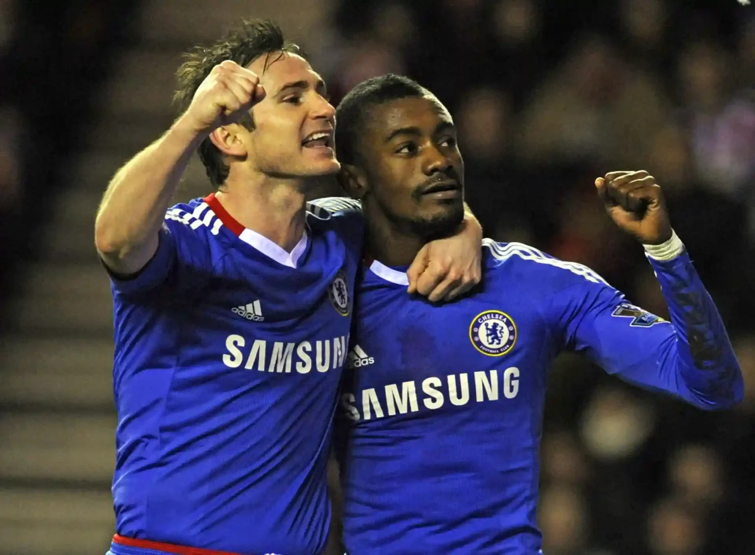 Frank Lampard en Salomon Kalou